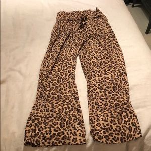 2 For $10 ASOS Leopard Paperbag Pants